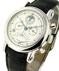 Perpetual Calendar and Chronograph Retrograph Steel on Strap