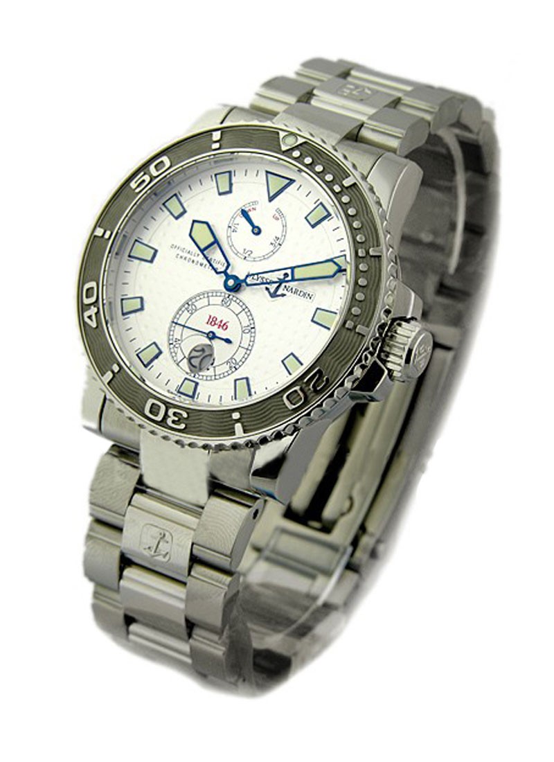 Ulysse Nardin Maxi Marine Diver Chronometer 42.7mm Automaic in Steel