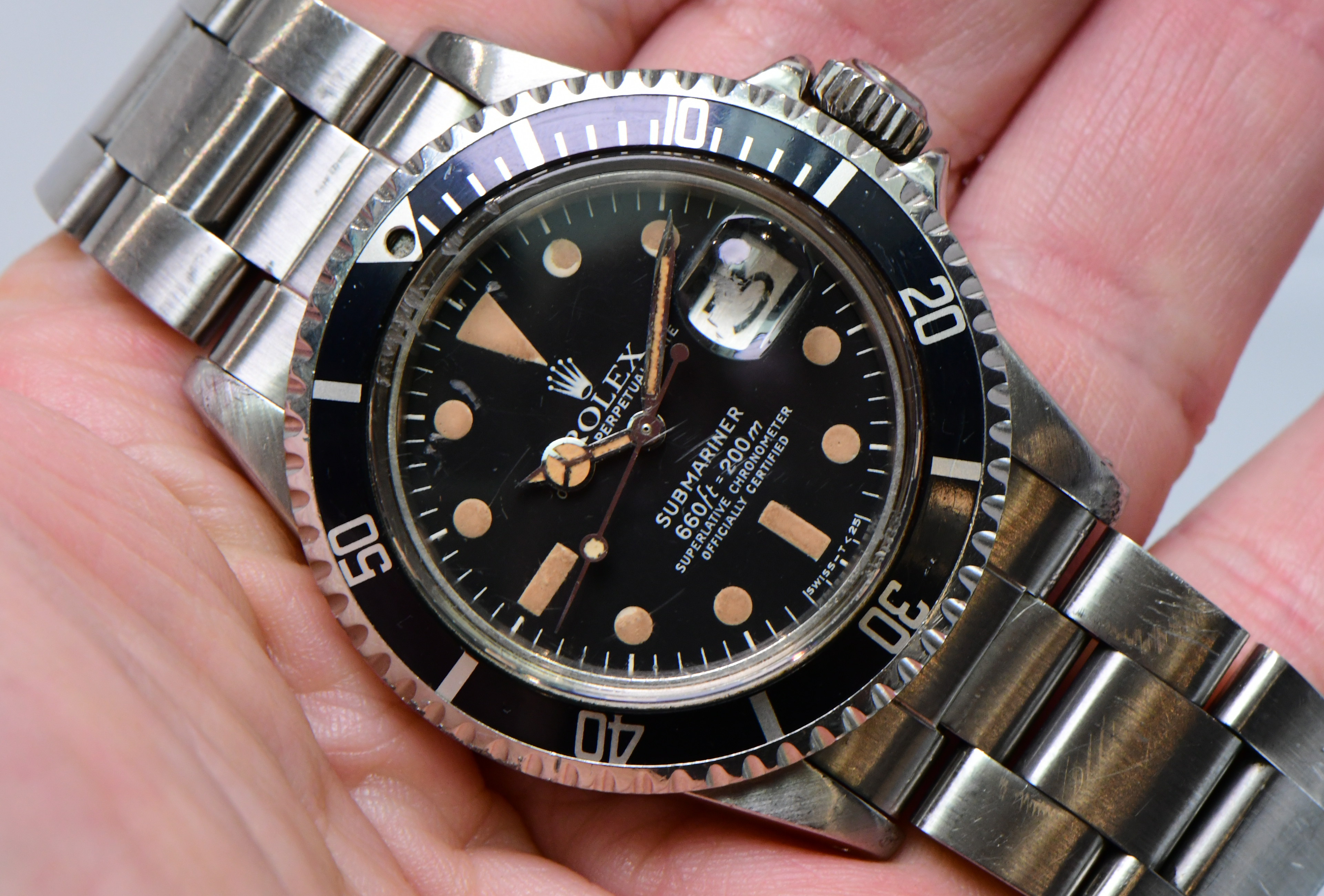 Pre-Owned Rolex 1978 Submariner Date with Pumpkin Dial
