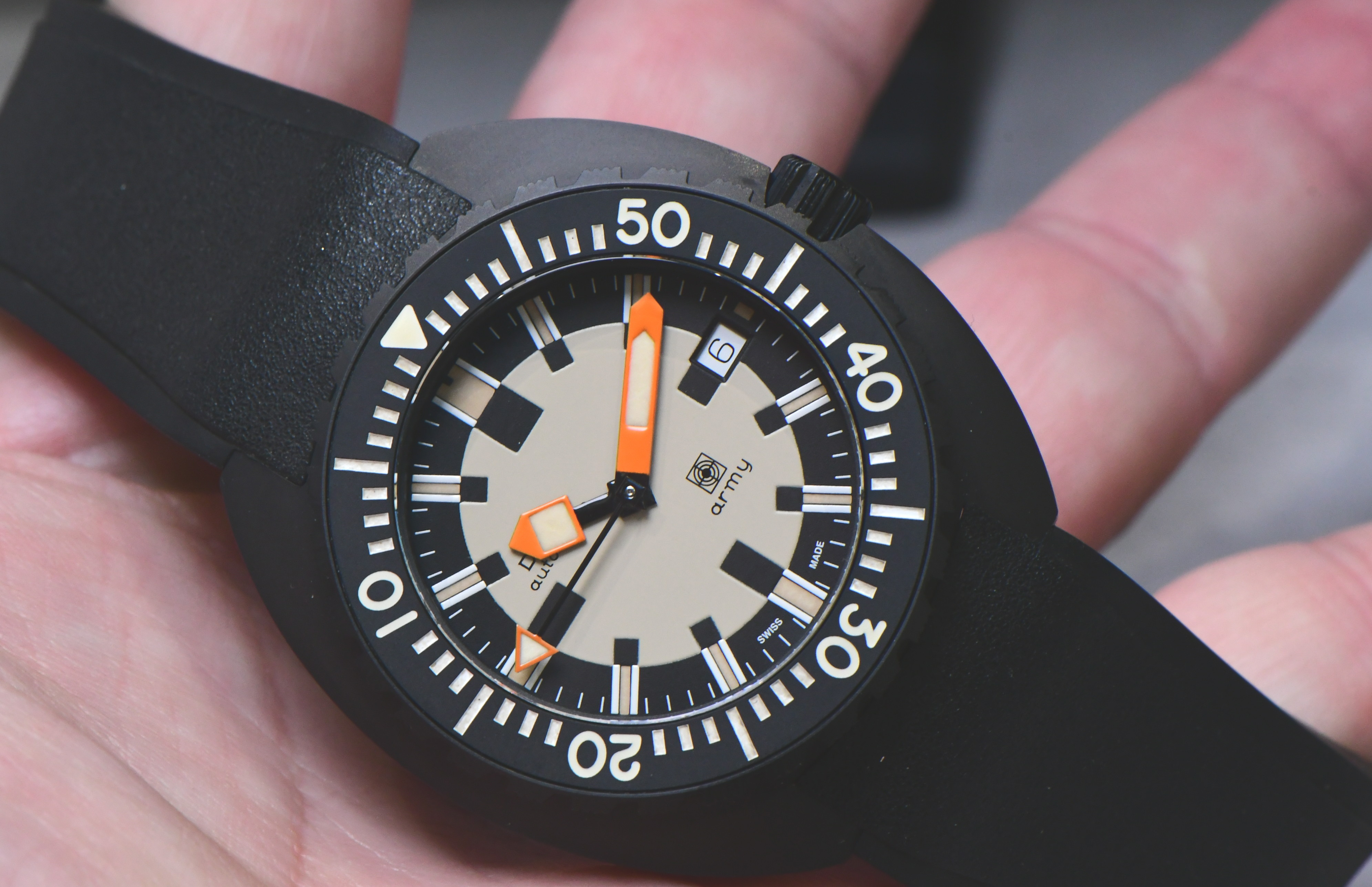 Doxa Army Sub Watches of Switzerland Special Edition Ceramic - Limited to 100pcs