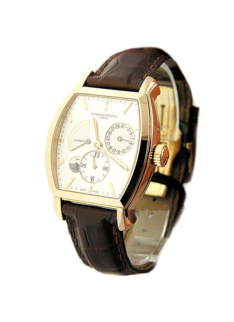 47400 000R 9101 Vacheron Constantin Malte Tonneau Dual Time