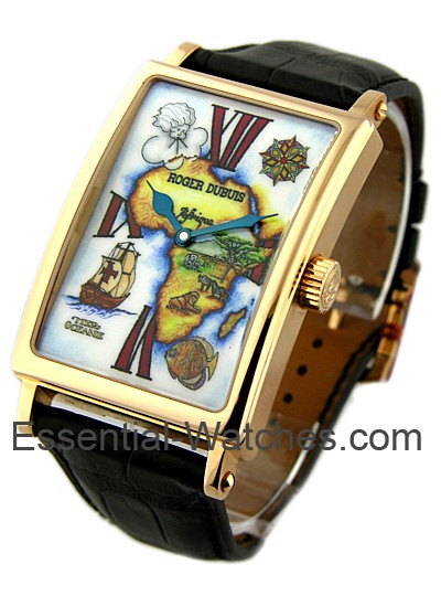 Roger Dubuis  Much More with Africa  Map Enamel Dial