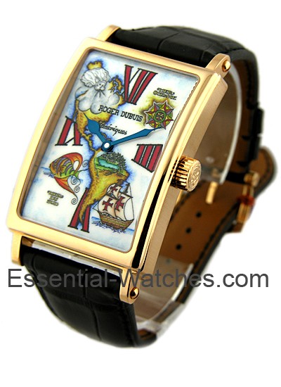Roger Dubuis  Much More with America  Map Enamel Dial