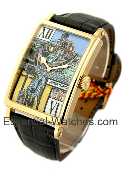 Roger Dubuis  Much More with Lady on Boat Enamel Dial