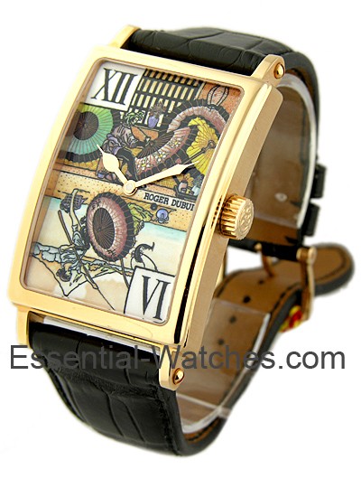 Roger Dubuis  Much More with Man with Umbrella Enamel Dial