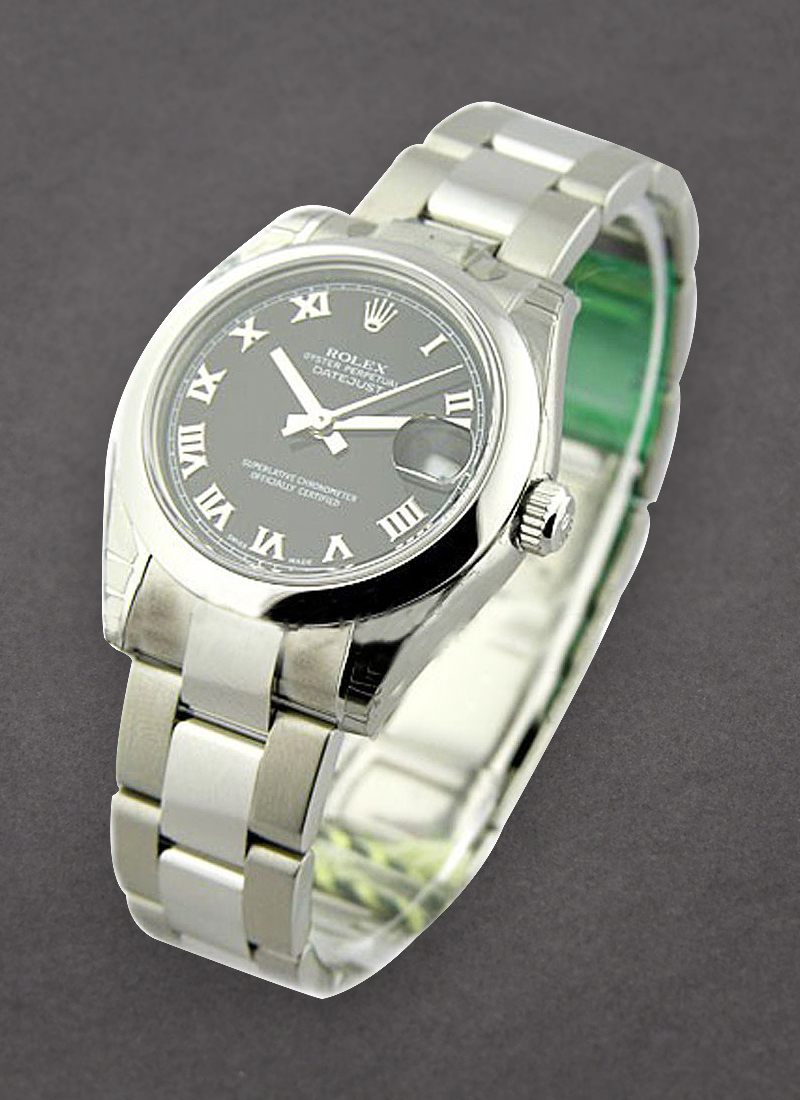 Rolex Unworn Mid Size Datejust 31mm in Steel with Domed Bezel