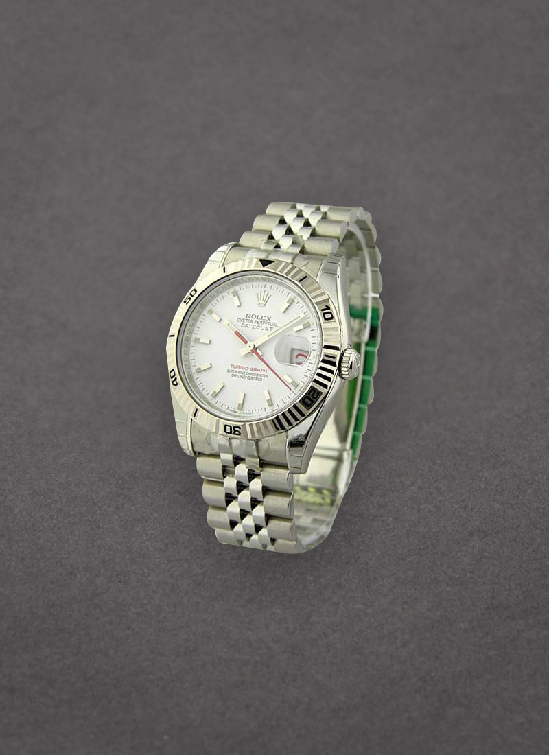 Rolex Unworn Datejust in Steel with Turn-O-Graph Bezel