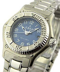 Discovery in Steel  on Steel Bracelet with Blue Dial 