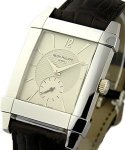 5111 Gondolo in White Gold on Black Crocodile Leather Strap with Silver Dial