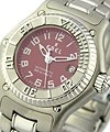 Discovery Lady''s  Steel with Red Dial 