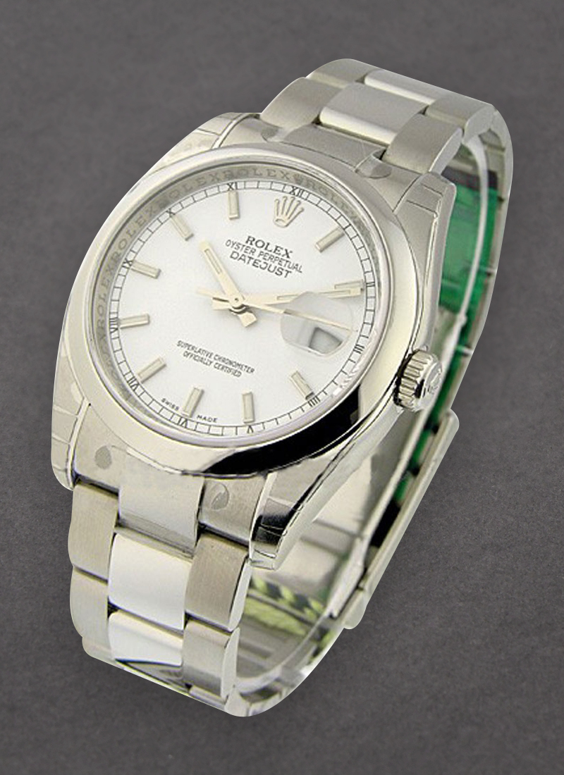 Rolex Unworn Datejust 36mm in Steel with Domed Bezel