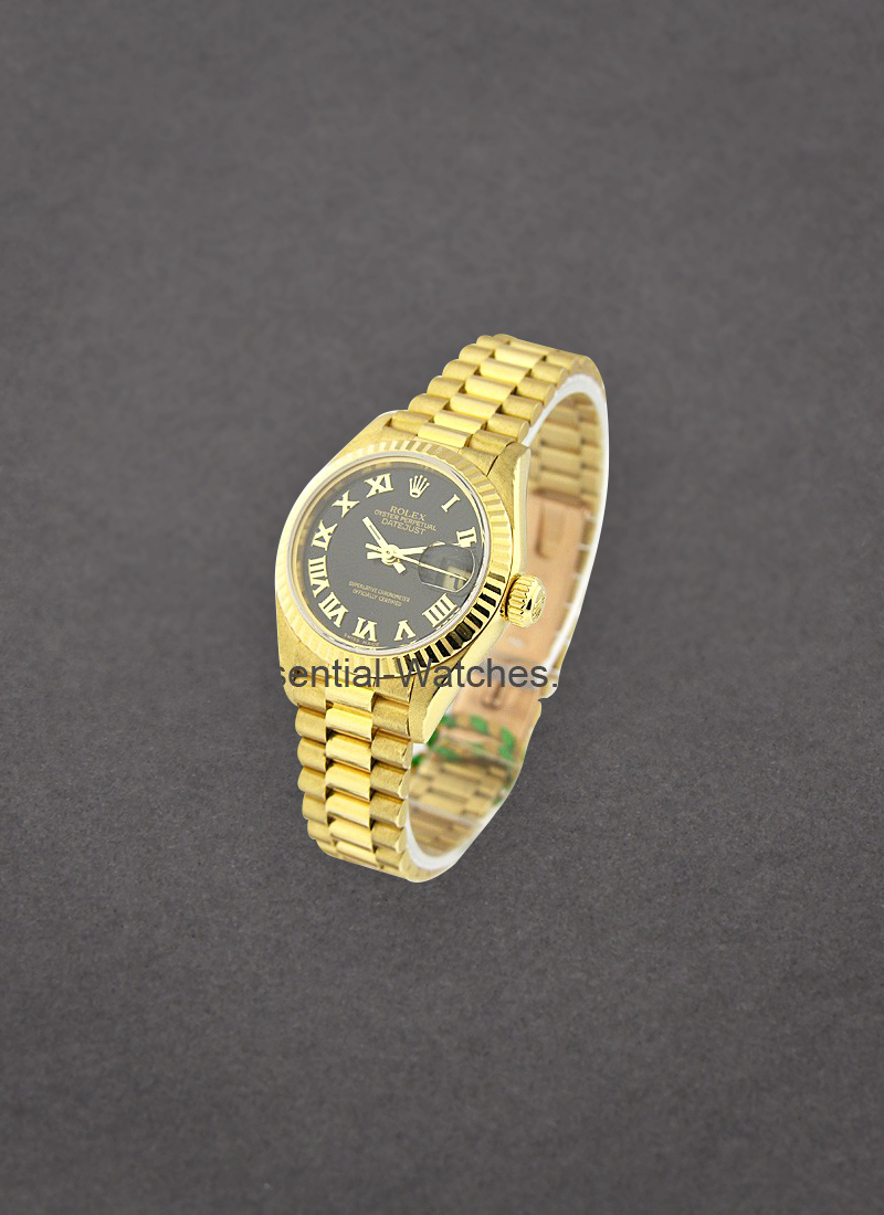 Pre-Owned Rolex President in Yellow Gold with Fluted Bezel