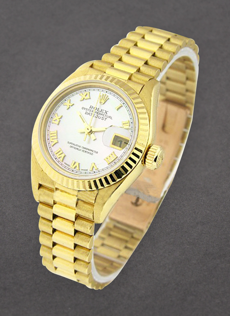 Pre-Owned Rolex President in Yellow GoldPresident in Yellow Gold with Fluted Bezel