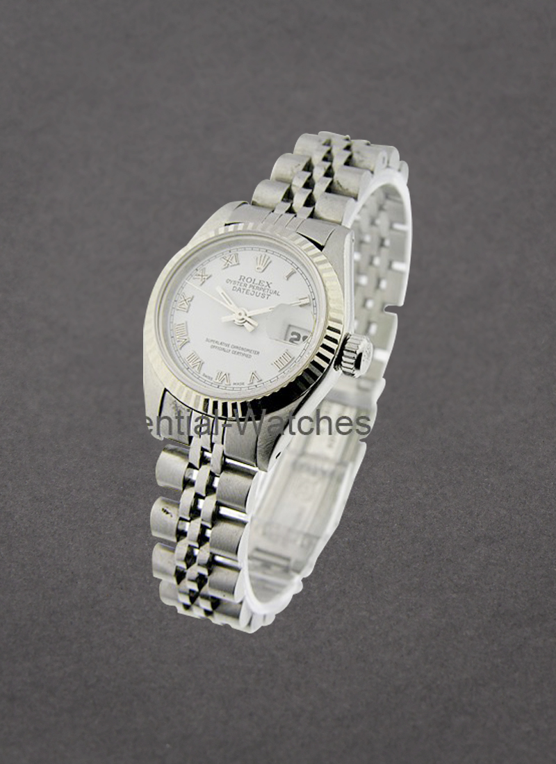 Pre-Owned Rolex Lady's Datejust in Steel with Fluted Bezel