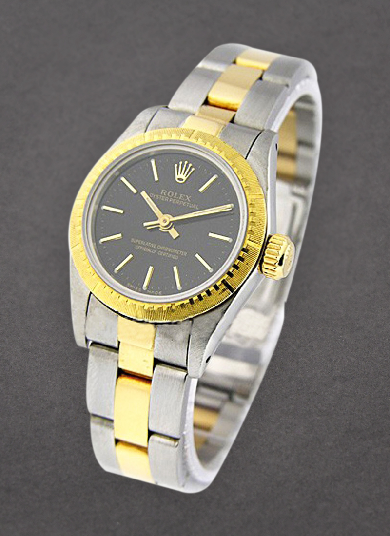 Pre-Owned Rolex 2-Tone Oyster Perpetual No Date Lady's