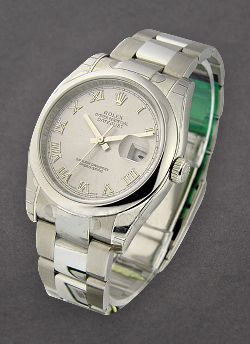 Rolex Unworn Datejust 36mm in Steel with Domed Bezel