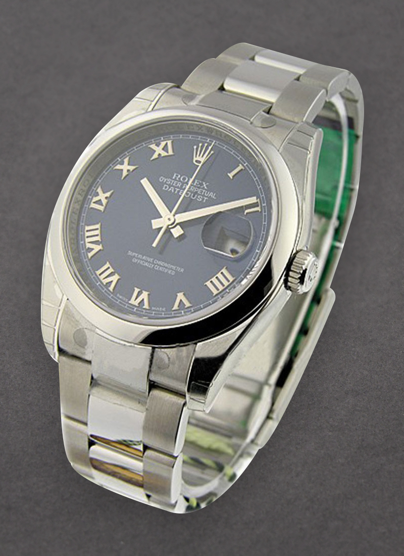 Rolex Unworn Datejust 36mm in Steel with Smooth Bezel