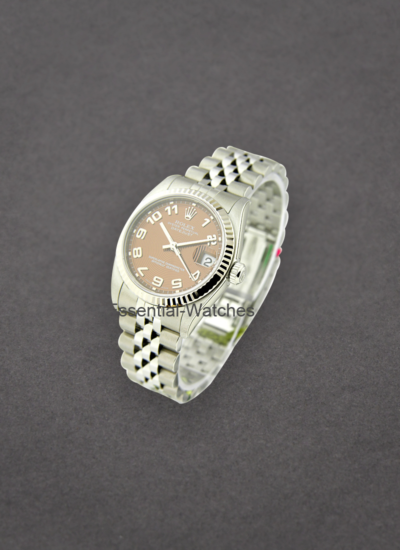 Rolex Unworn Datejust in Steel with Fluted Bezel