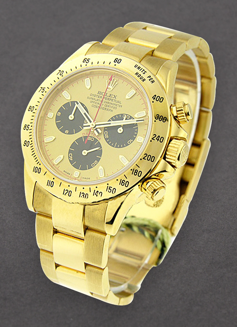 Rolex Unworn Daytona in Yellow Gold