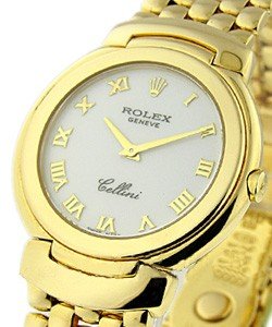Cellini MID SIZE Quartz 6622/8 Yellow Gold on Bracelet with White Roman Dial
