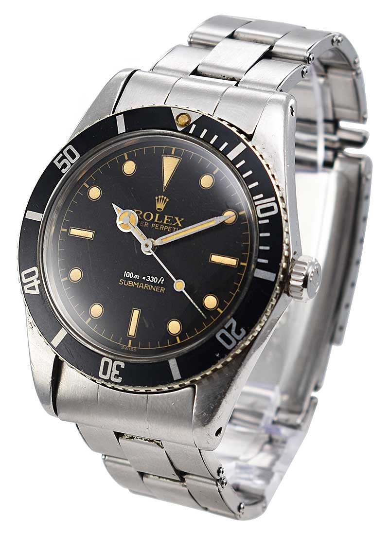 Vintage rolex submariner outlet no date