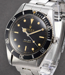 Vintage Submariner No Date Ref 5508 with Refinished Dial Stainless Steel - Case has no serial numbers