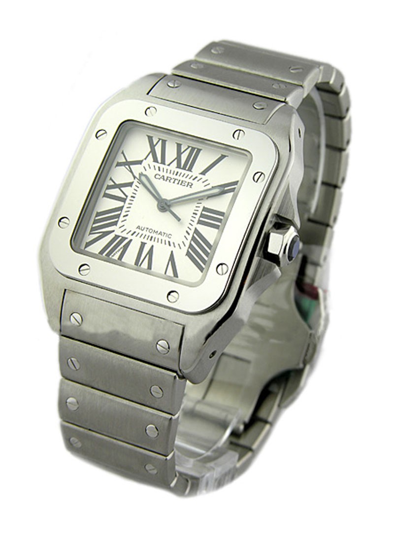 W200737G Cartier Santos 100 Large Size 