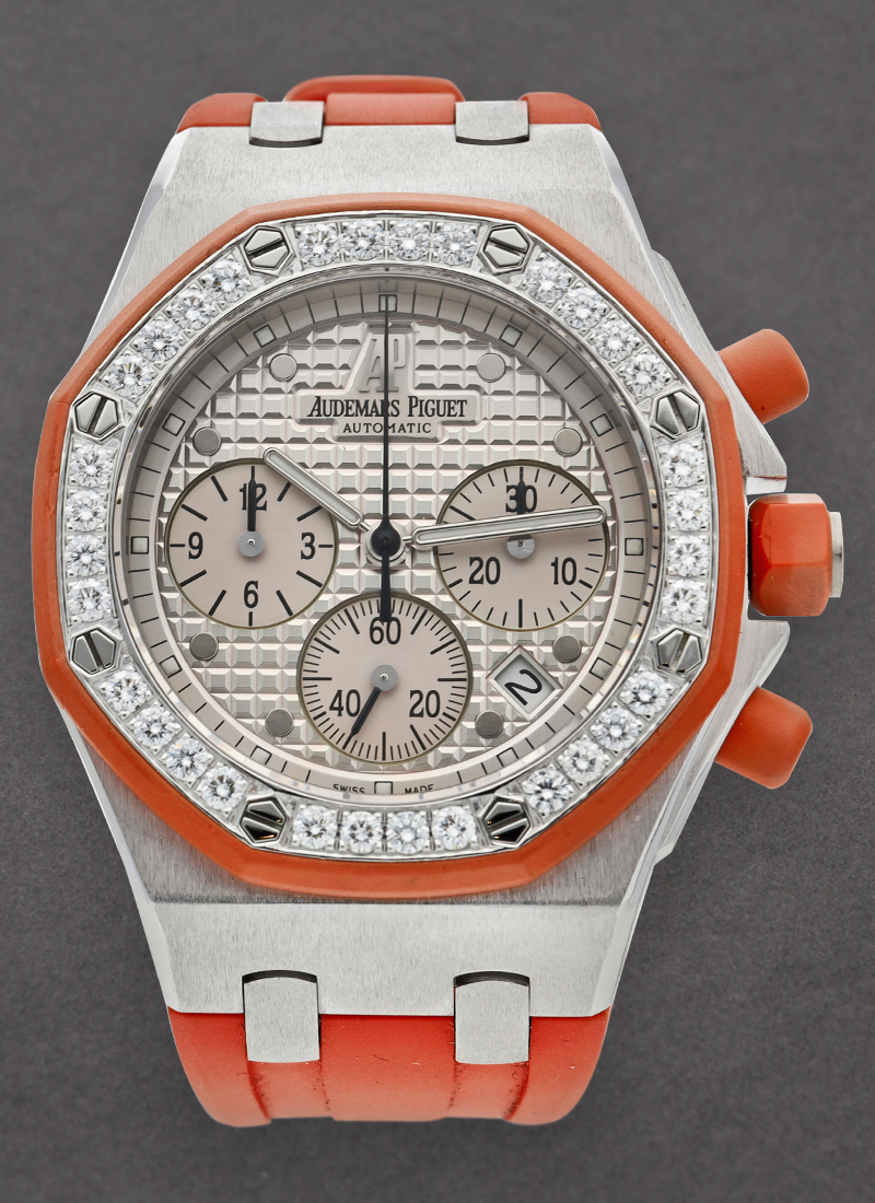 Audemars Piguet Ladys Offshore Chrono with Orange Accents