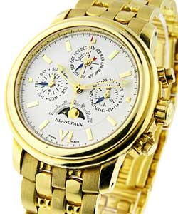 Leman Perpetual Calendar Yellow Gold on Bracelet