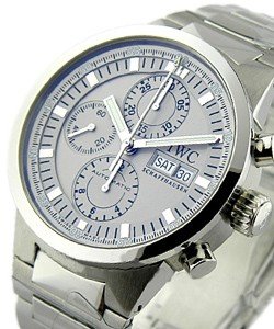 GST Split Second Chronograph in Stainless Steel on Stainless Steel Bracelet with SilverDial