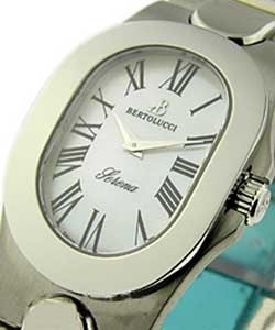 Serena in Stainless Steel on Steel Bracelet with MOP Dial