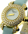 Round Case -  Haute Joaillerie   Yellow Gold with Diamond Case  