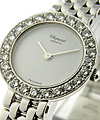 Lady''s Classique with Diamond Case White Gold on Bracelet