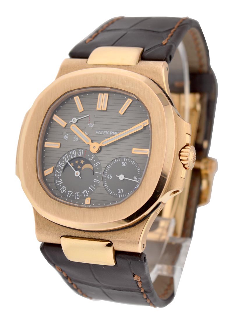 Patek Philippe Nautilus Moonphase 5712R in Rose Gold