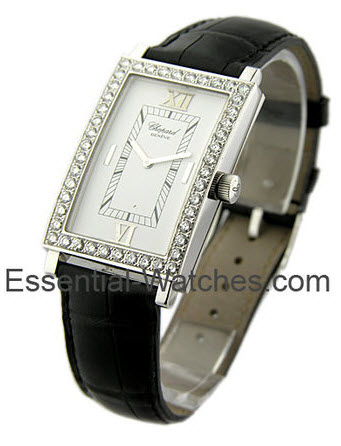 Chopard Classique Rectangle with Diamond Bezel