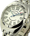 Transamerica - Large Size Steel on Bracelet with Silver Dial