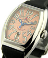 Lady's Conquistador  Polished Steel wtih Salmon Dial  