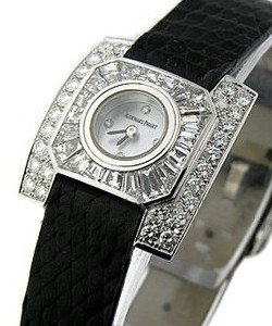Square Case - Boutique Item  White Gold with Diamond Case