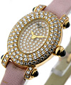 Oval Shaped - Haute Joaillerie   Rose Gold with Diamond Case & Dial