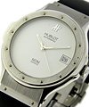 Classic Men's Automatic Steel on Rubber Strap with White Dial