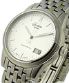 Senator Panorama Date  Steel on Bracelet 