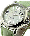 GMT ± Big Date Steel on Strap with Green MOP Dial