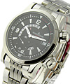 Master Compressor Dualmatic in Steel on Steel Bracelet with Black Dial