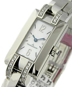 Lady''s Ideal with Diamond Lugs Steel on Bracelet with Silver Dial