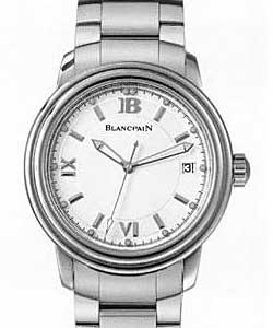 Leman Ultra Slim 38mm Automatic in Steel on Stainless Steel Bracelet with White Dial