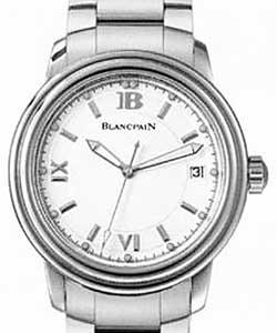 Leman Ultra Slim Date Automatic in Steel on Stainless Steel Bracelet with White Dial