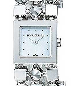 Lucea  White Gold on Bracelet with White MOP Dial