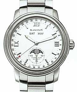 Leman Moonphase & Complete Calendar 38mm Automatic in Steel on Steel Bracelet with White Dial