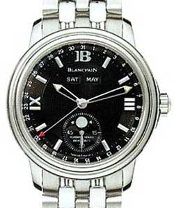 Leman Moonphase & Complete Calendar 38mm Automatic in Steel on Steel Bracelet with Black Dial