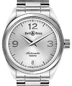 Medium Auto Grey Steel on Bracelet with Grey Dial